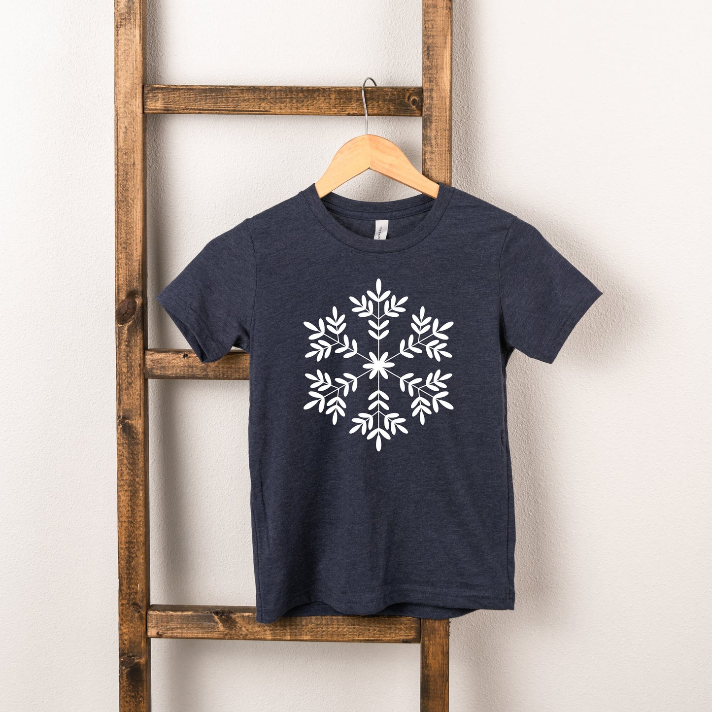 Giant Snowflake | Toddler Graphic Short Sleeve Tee by The Juniper Shop