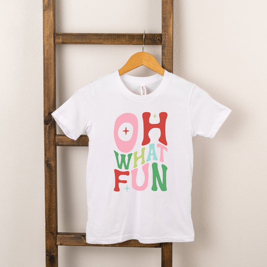 Oh What Fun | Toddler Short Sleeve Crew Neck by The Juniper Shop