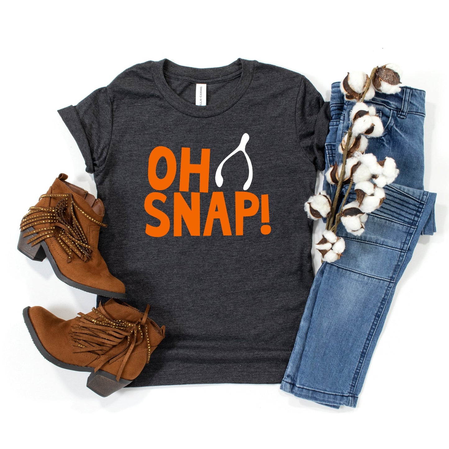 Oh Snap | Toddler Graphic Short Sleeve Tee by The Juniper Shop