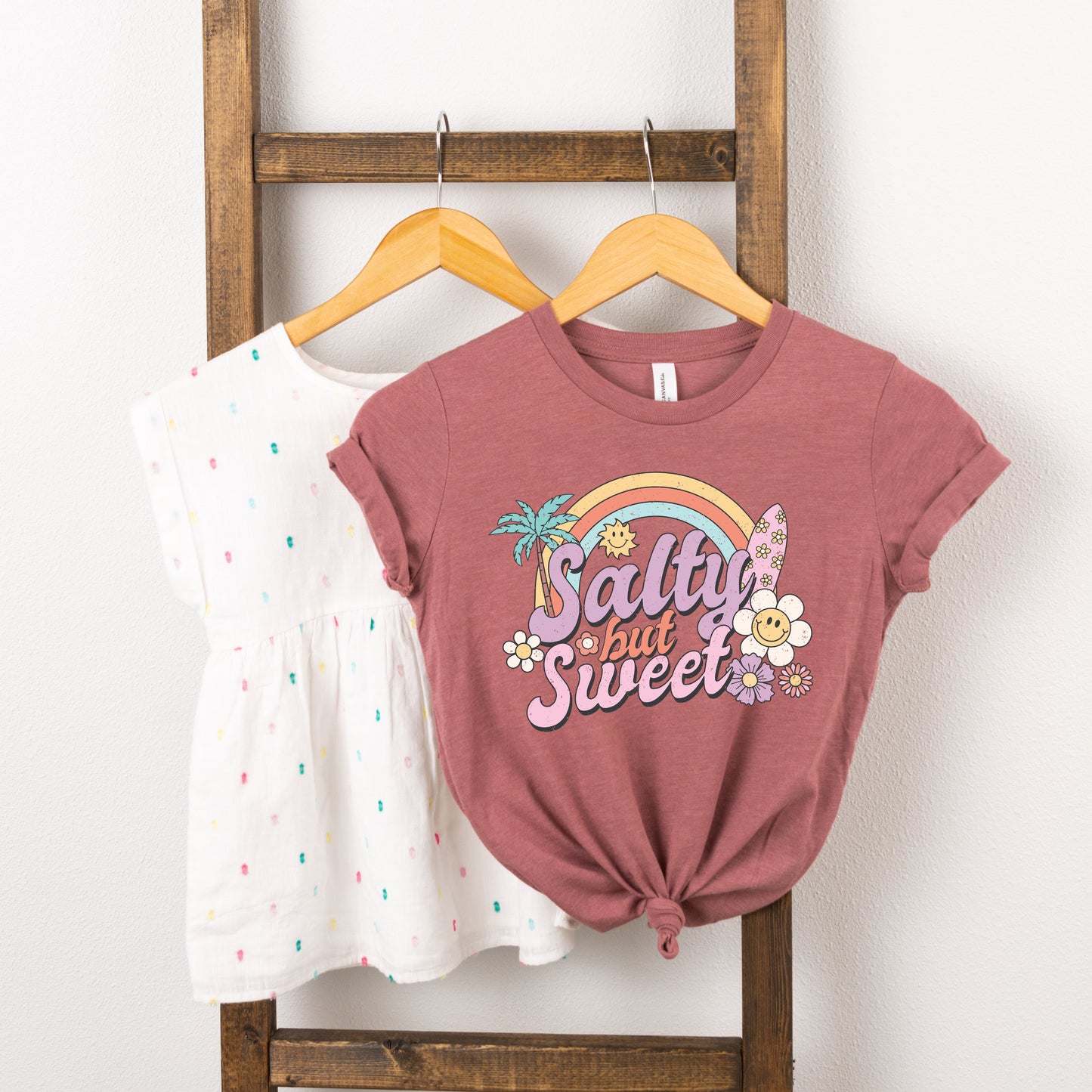 Salty But Sweet | Toddler Short Sleeve Crew Neck by The Juniper Shop