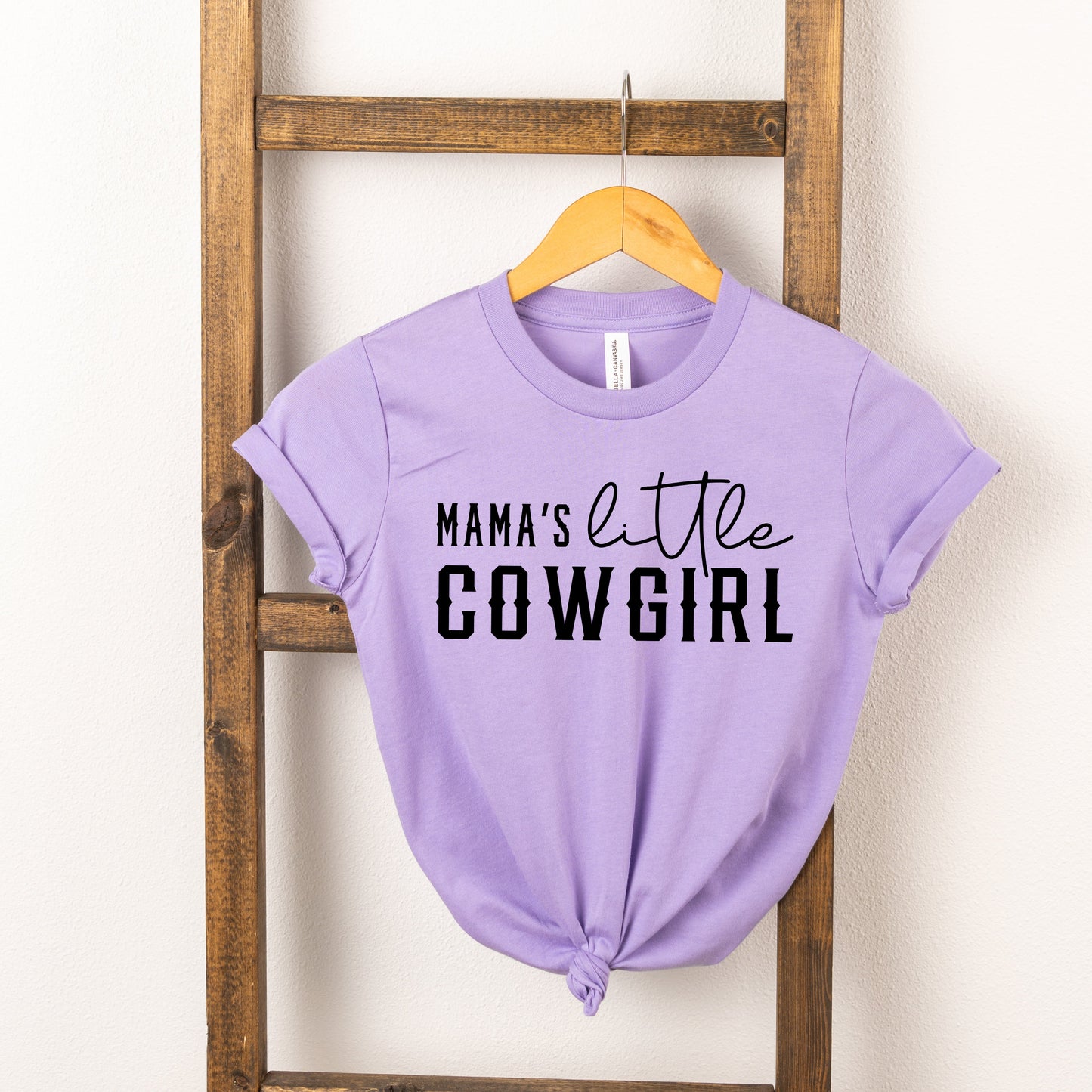 Mama's Little Cowgirl | Youth Short Sleeve Crew Neck by The Juniper Shop