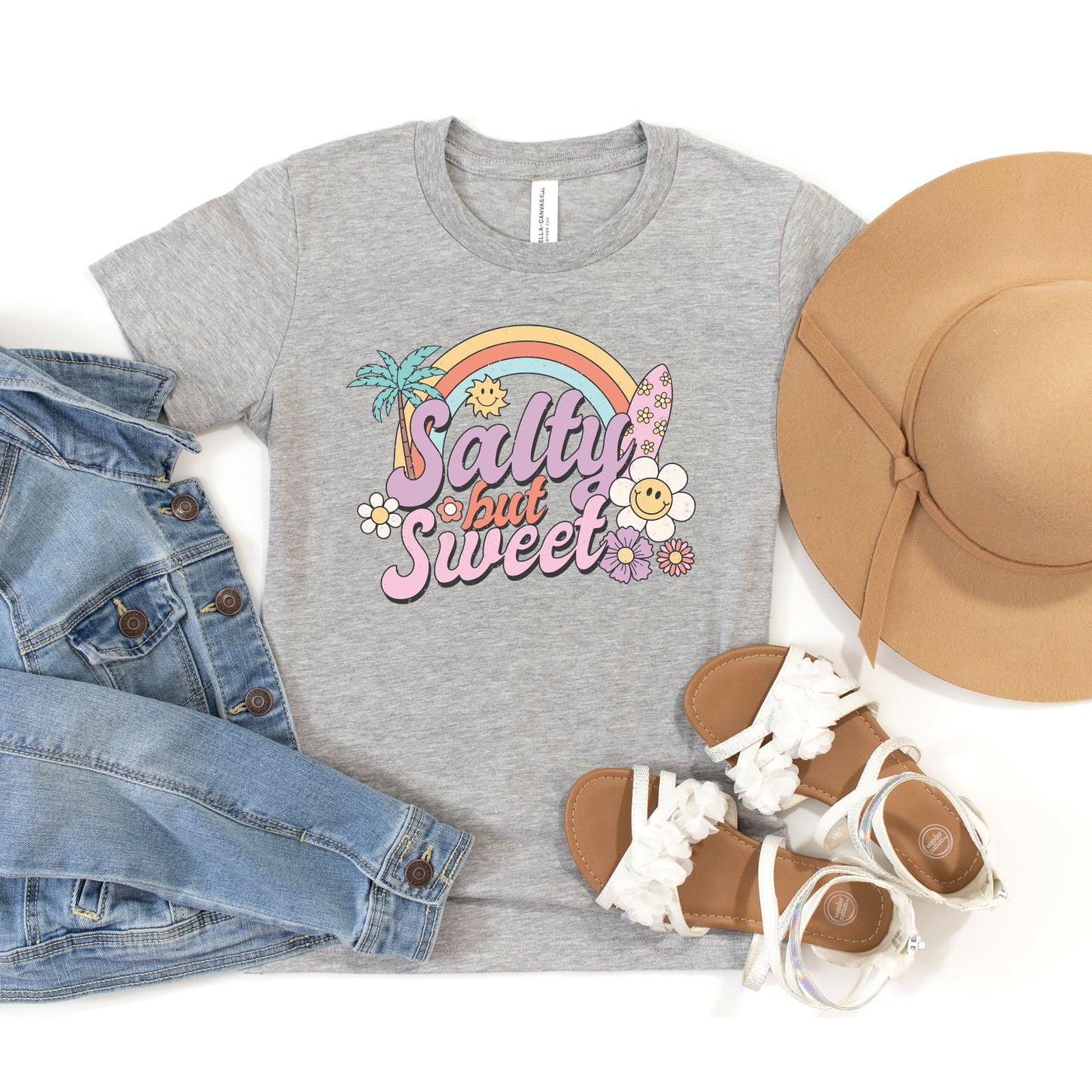 Salty But Sweet | Toddler Short Sleeve Crew Neck by The Juniper Shop