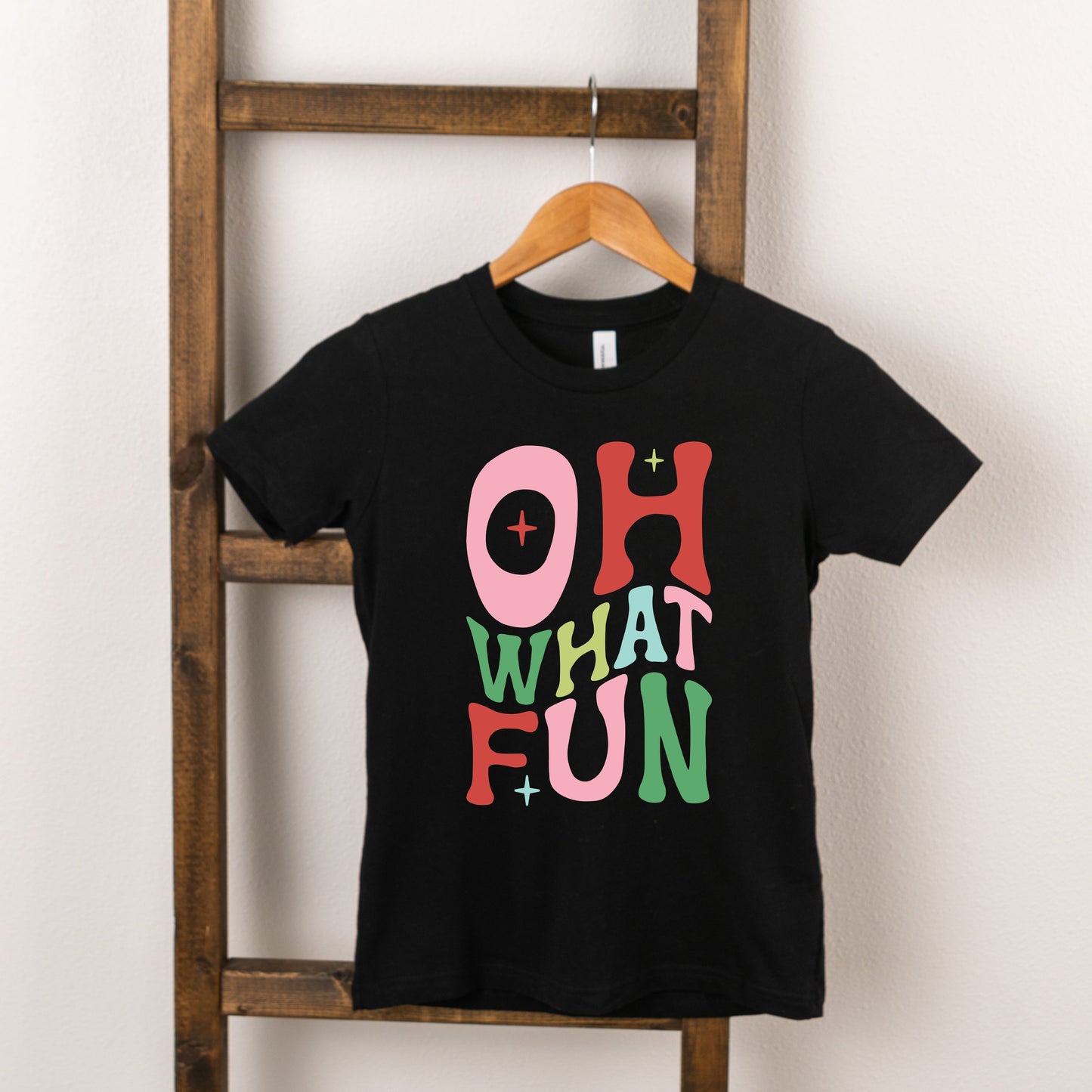 Oh What Fun | Toddler Short Sleeve Crew Neck by The Juniper Shop