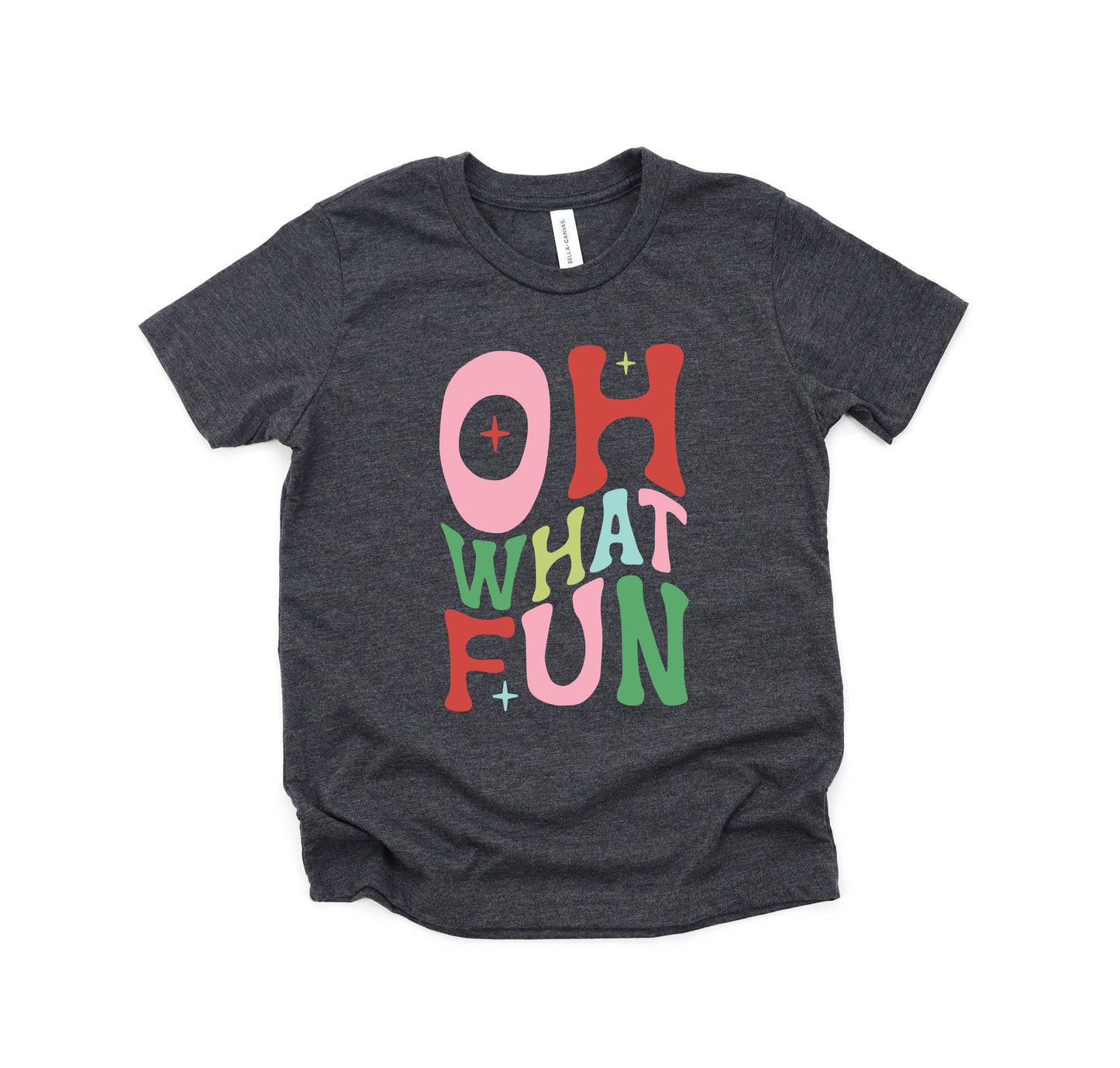 Oh What Fun | Toddler Short Sleeve Crew Neck by The Juniper Shop