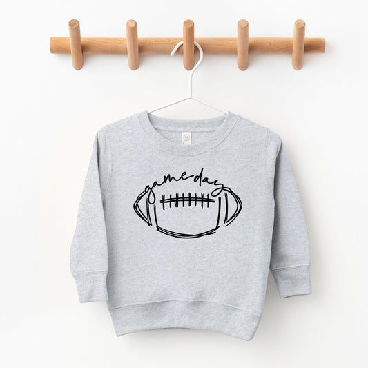 Football Game Day | Toddler Graphic Sweatshirt by The Juniper Shop