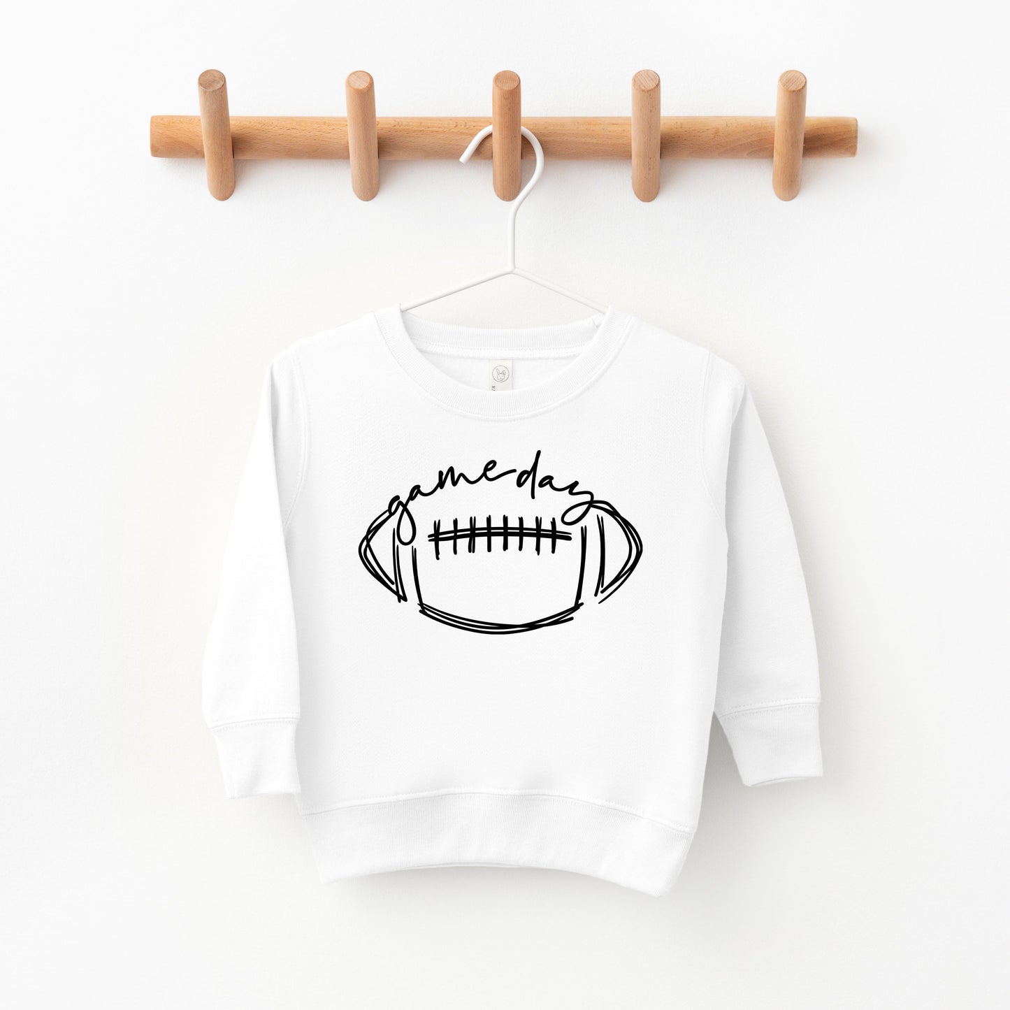 Football Game Day | Toddler Graphic Sweatshirt by The Juniper Shop