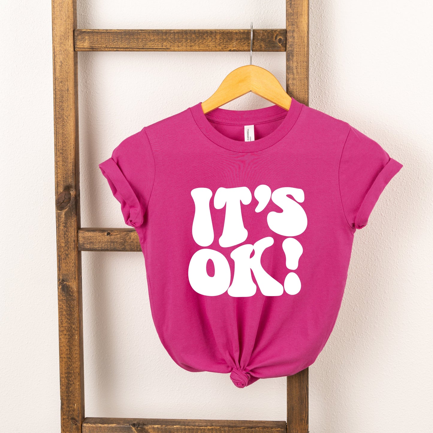 It's Ok | Youth Short Sleeve Crew Neck by The Juniper Shop