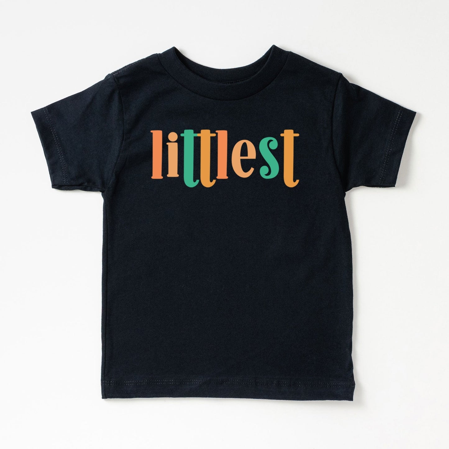 Littlest Colorful | Toddler Graphic Short Sleeve Tee by The Juniper Shop