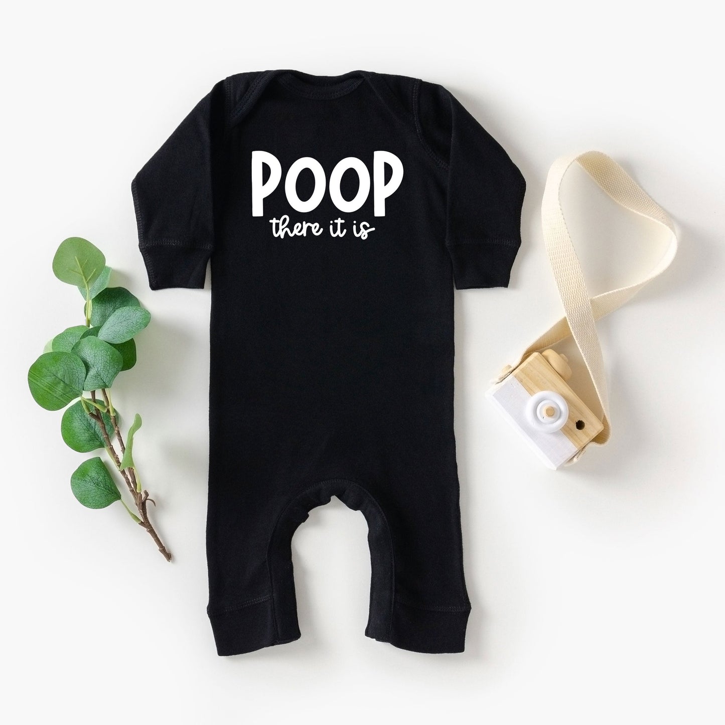 Poop There It Is | Baby Romper by The Juniper Shop