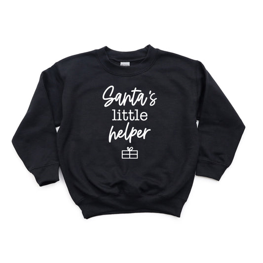 Santa's Little Helper | Youth Sweatshirt by The Juniper Shop