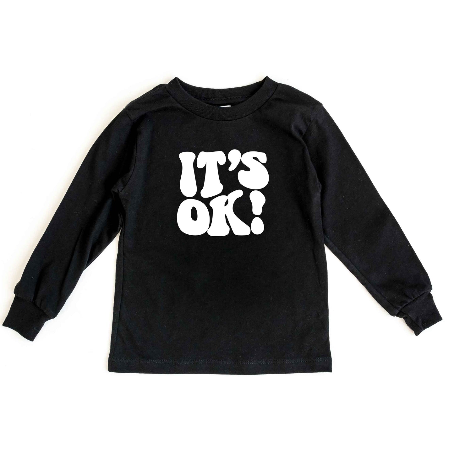 It's Ok | Youth Long Sleeve Tee by The Juniper Shop