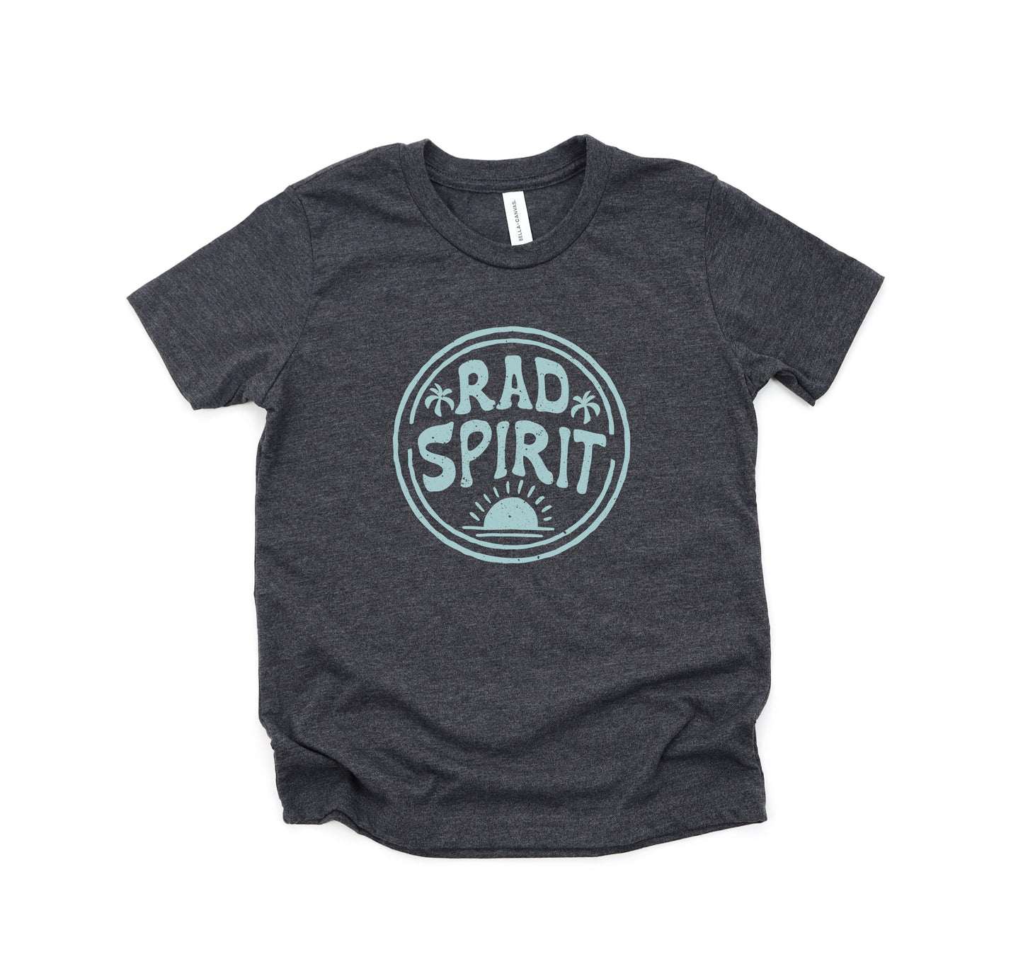 Rad Spirit Circle | Youth Short Sleeve Crew Neck by The Juniper Shop