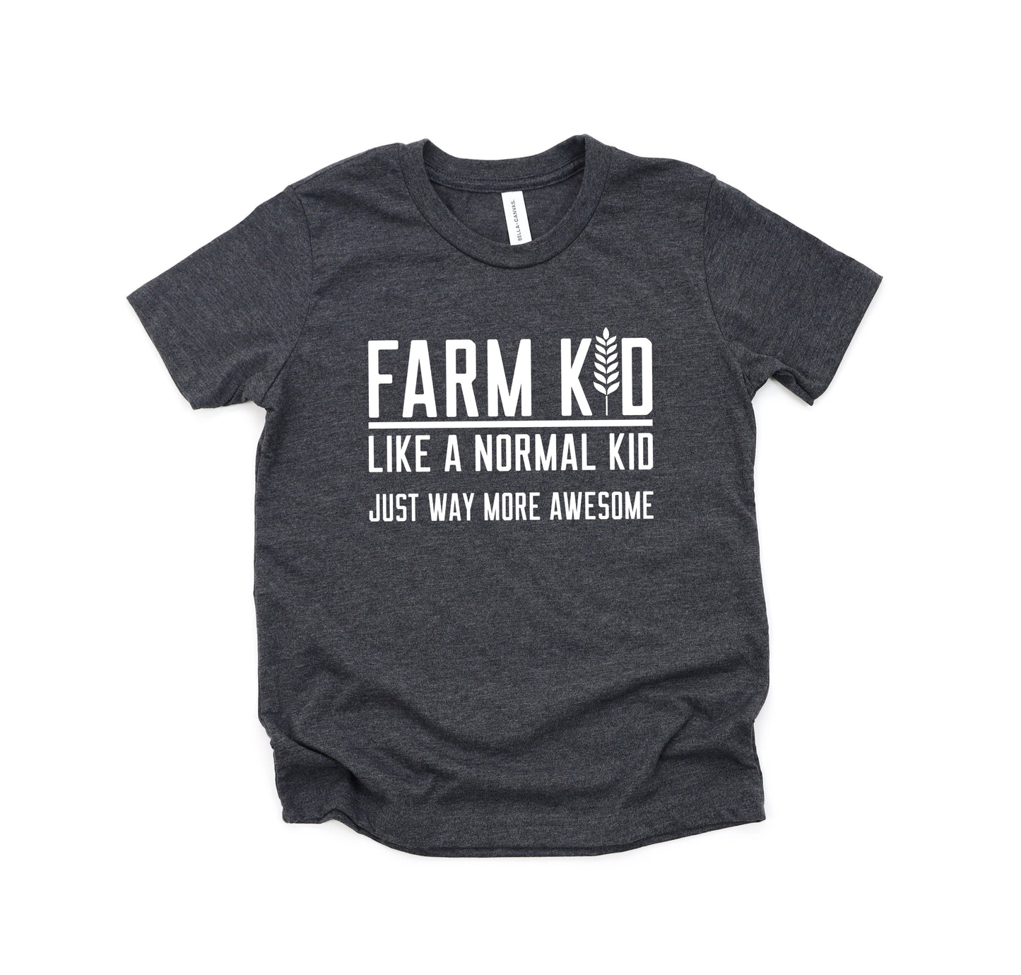 Farm Kid | Toddler Short Sleeve Crew Neck by The Juniper Shop