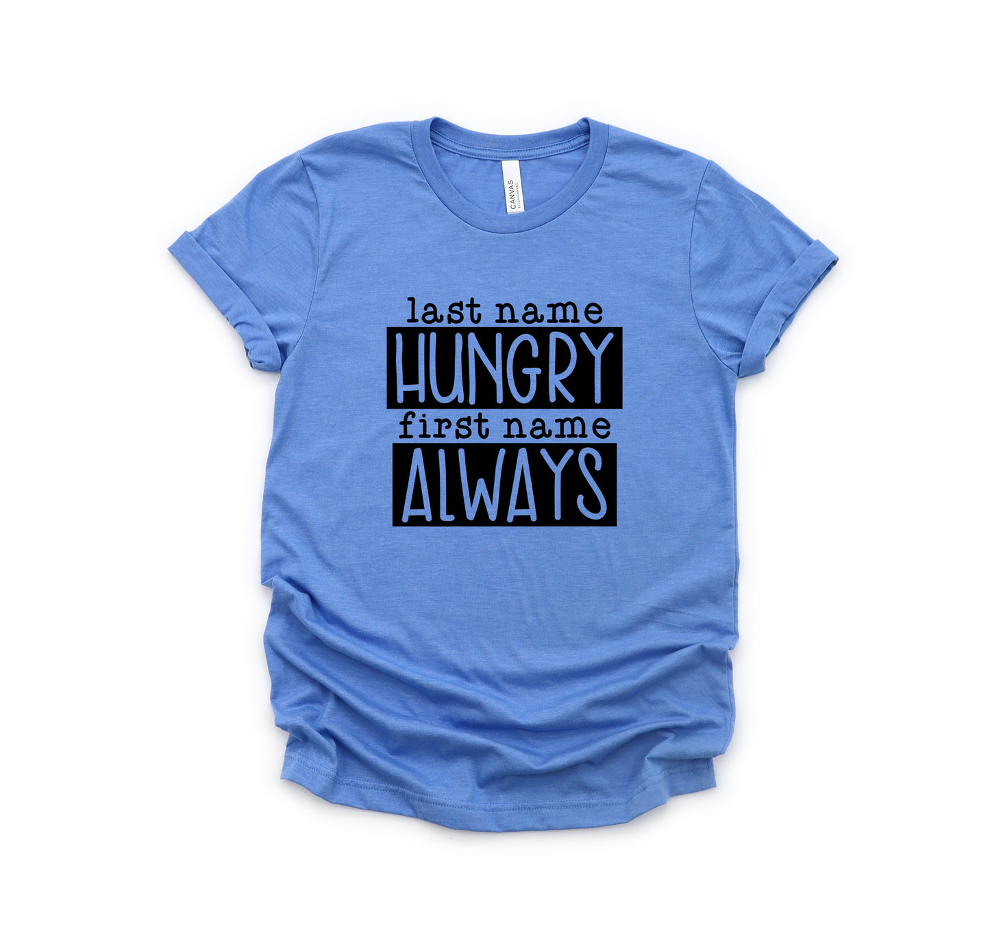 Last Name Hungry | Toddler Short Sleeve Crew Neck by The Juniper Shop