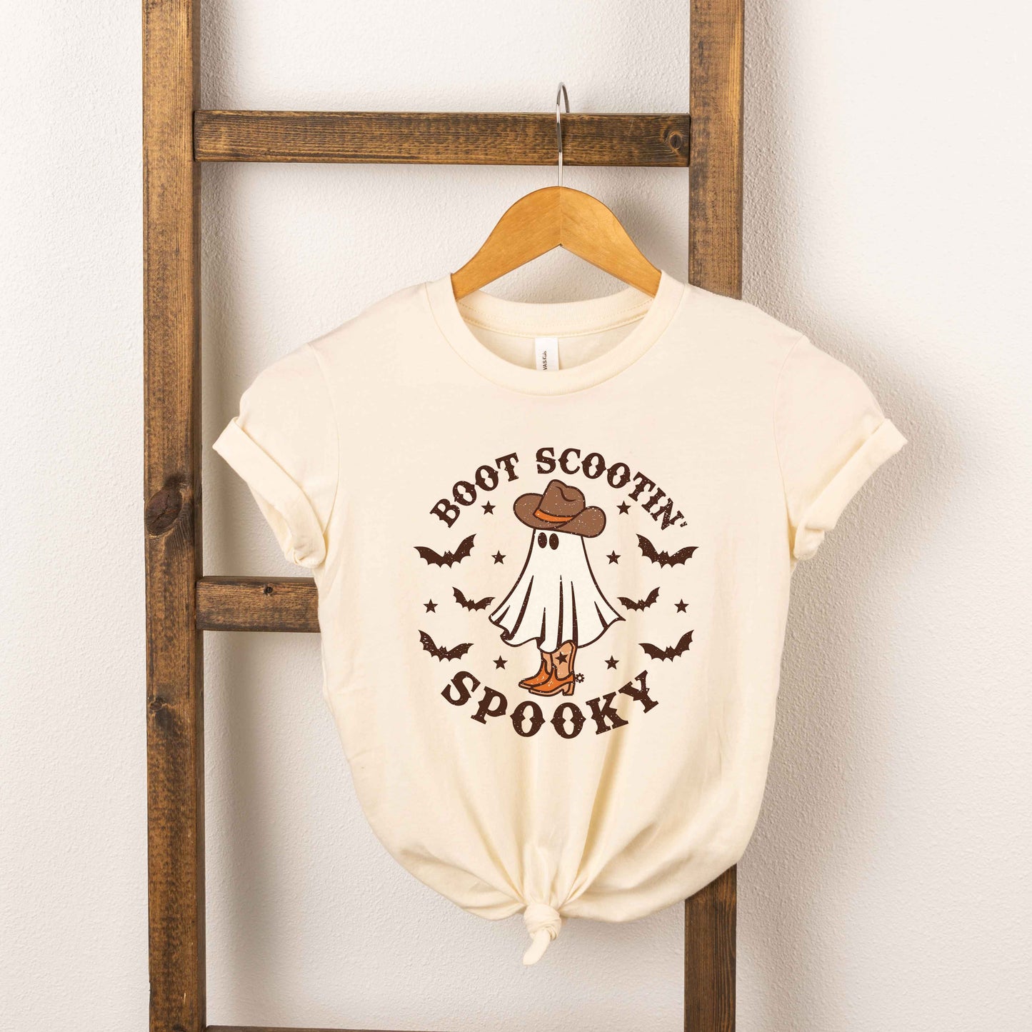 Boot Scootin' Spooky | Toddler Graphic Short Sleeve Tee by The Juniper Shop