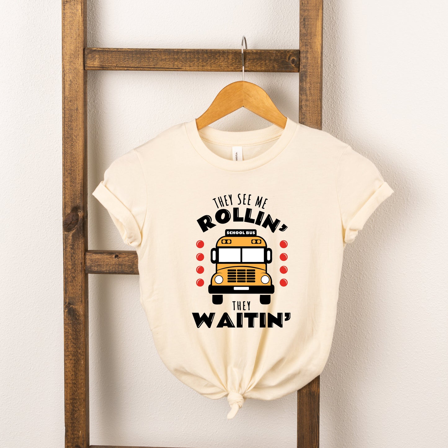 They See Me Rollin' | Youth Graphic Short Sleeve Tee by The Juniper Shop