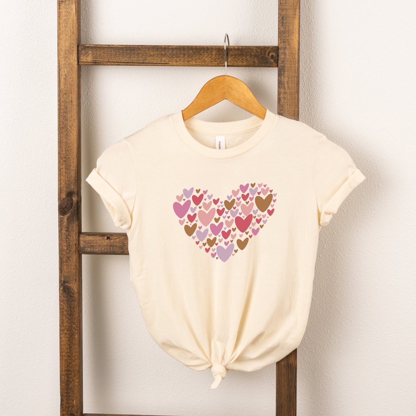 Heart Of Hearts | Youth Short Sleeve Crew Neck by The Juniper Shop