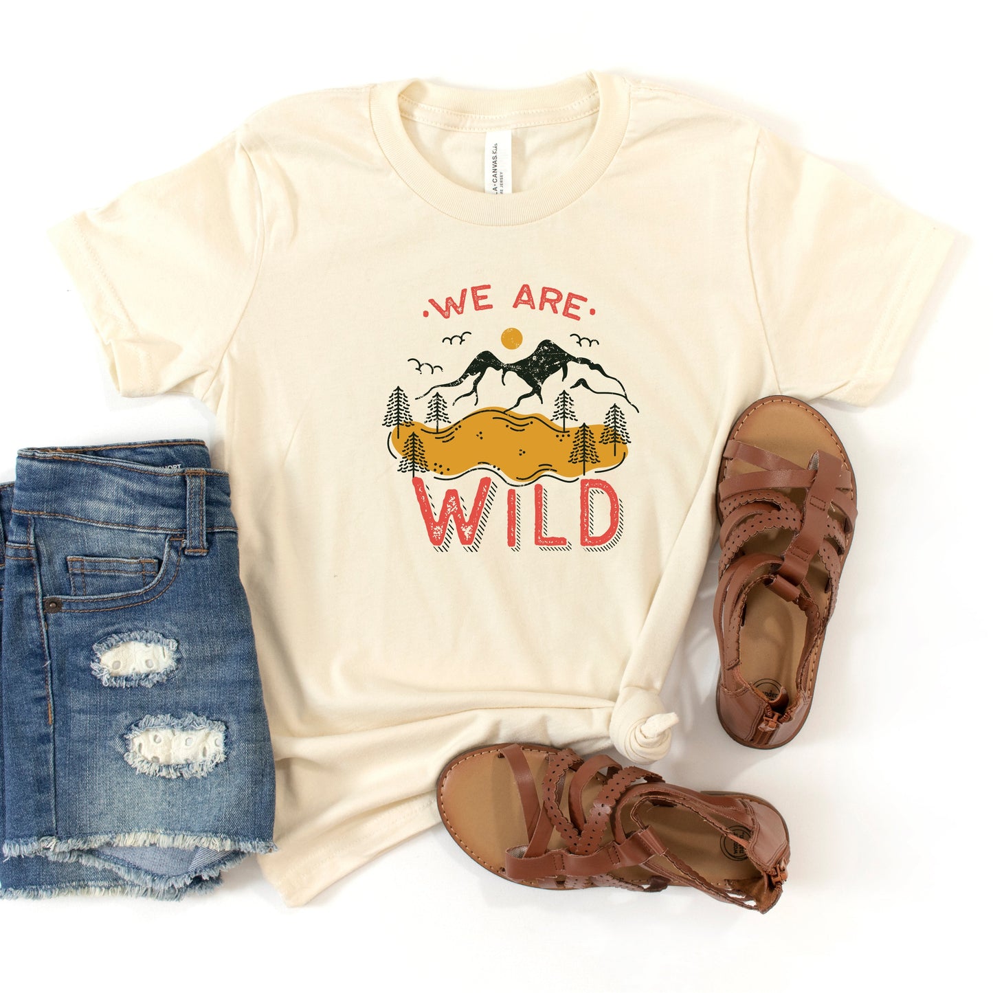 We Are Wild | Youth Short Sleeve Crew Neck by The Juniper Shop