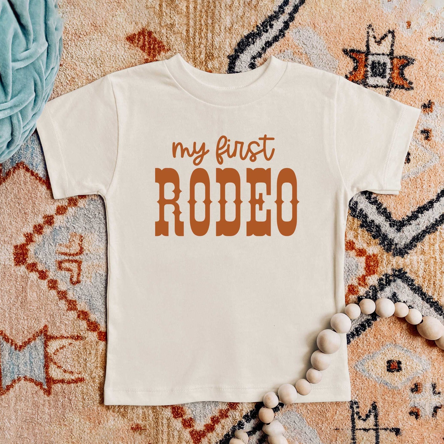 My First Rodeo | Toddler Short Sleeve Crew Neck by The Juniper Shop