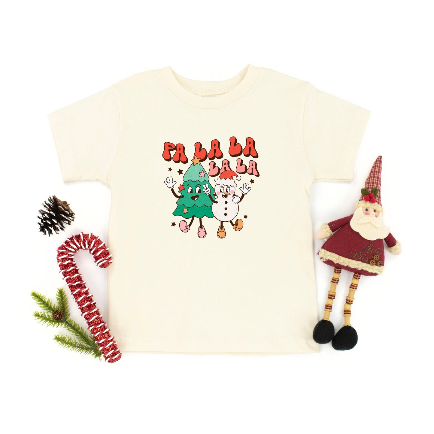 Fa La La Friends | Youth Short Sleeve Crew Neck by The Juniper Shop