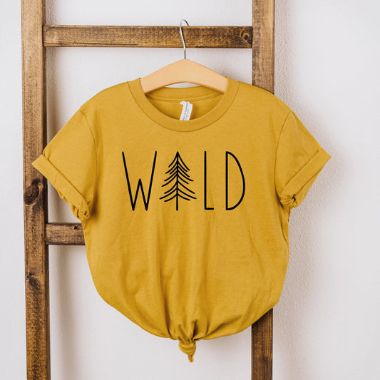 Wild Tree | Toddler Short Sleeve Crew Neck by The Juniper Shop