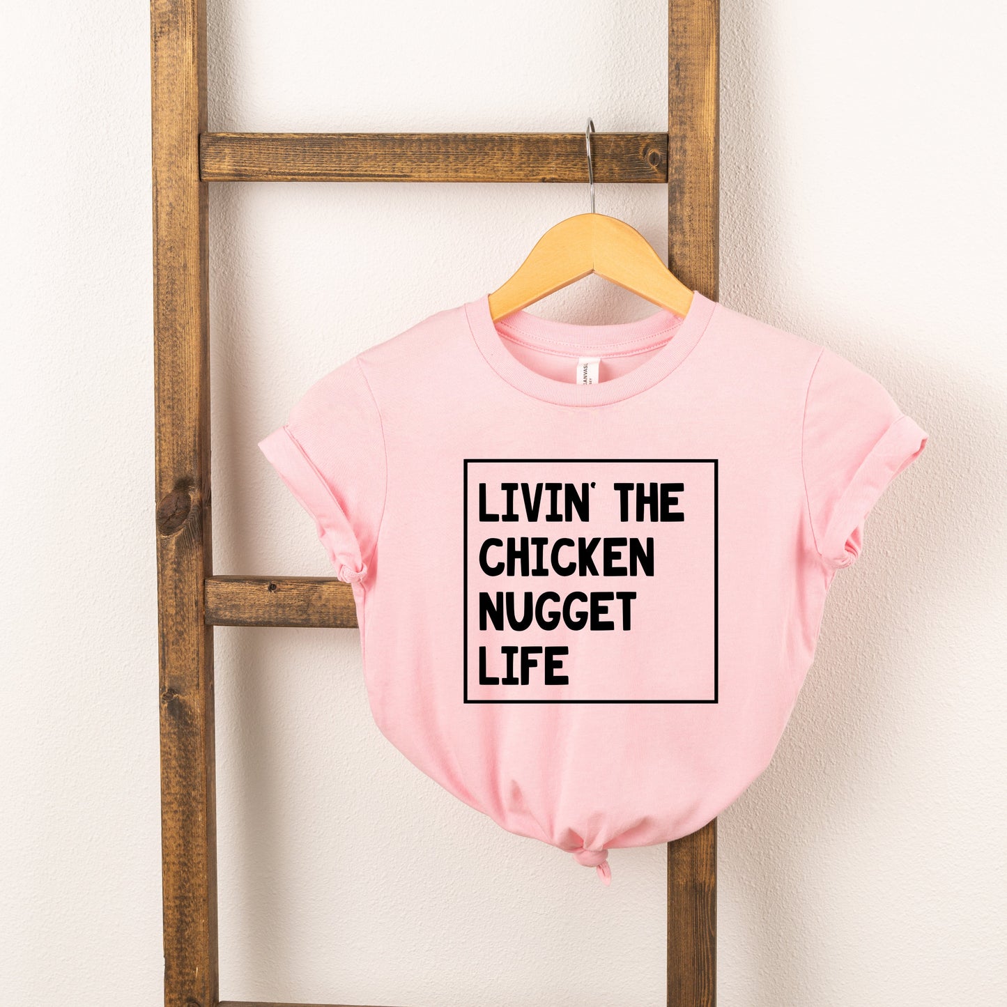 Chicken Nugget Life | Toddler Short Sleeve Crew Neck by The Juniper Shop