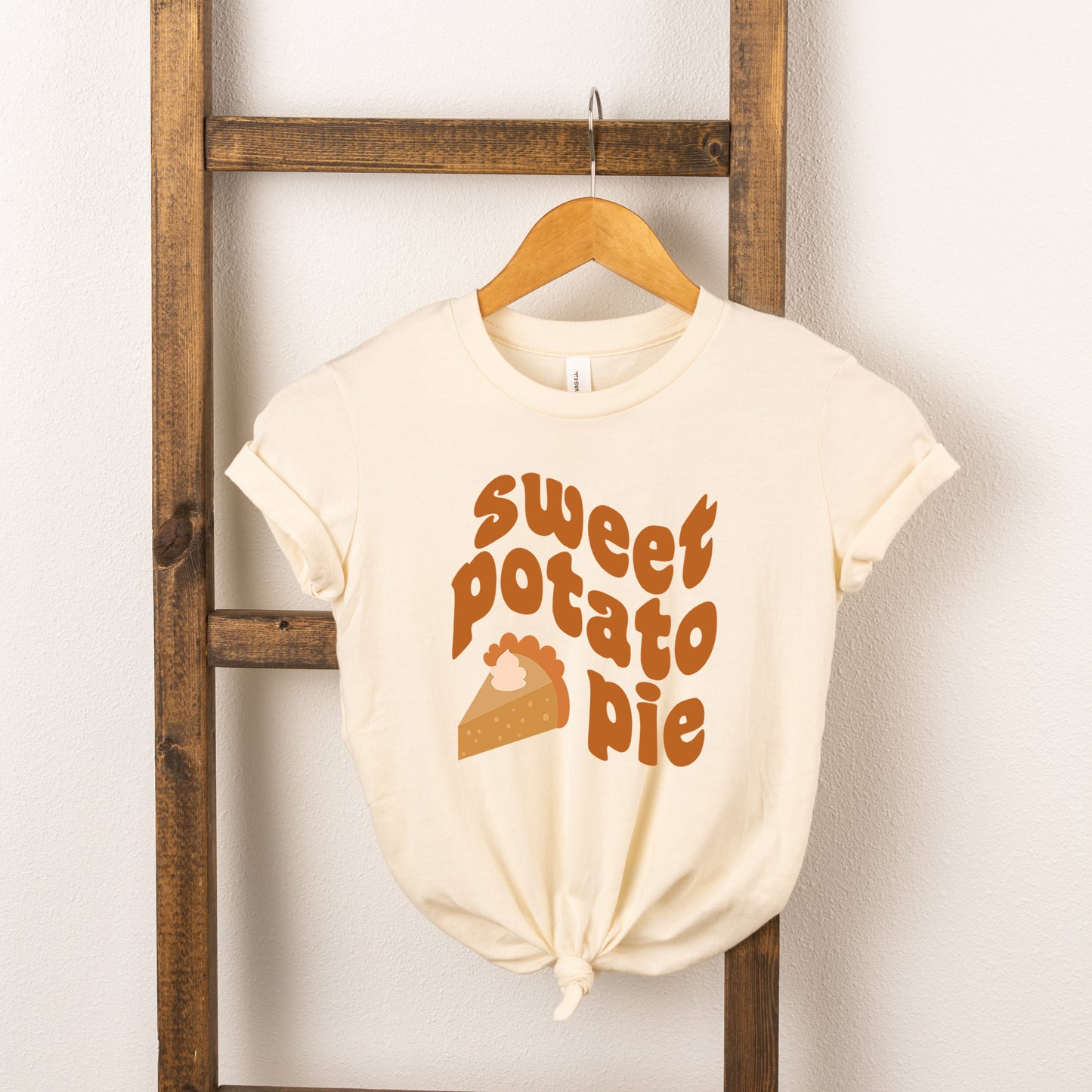 Sweet Potato Pie | Toddler Short Sleeve Crew Neck by The Juniper Shop