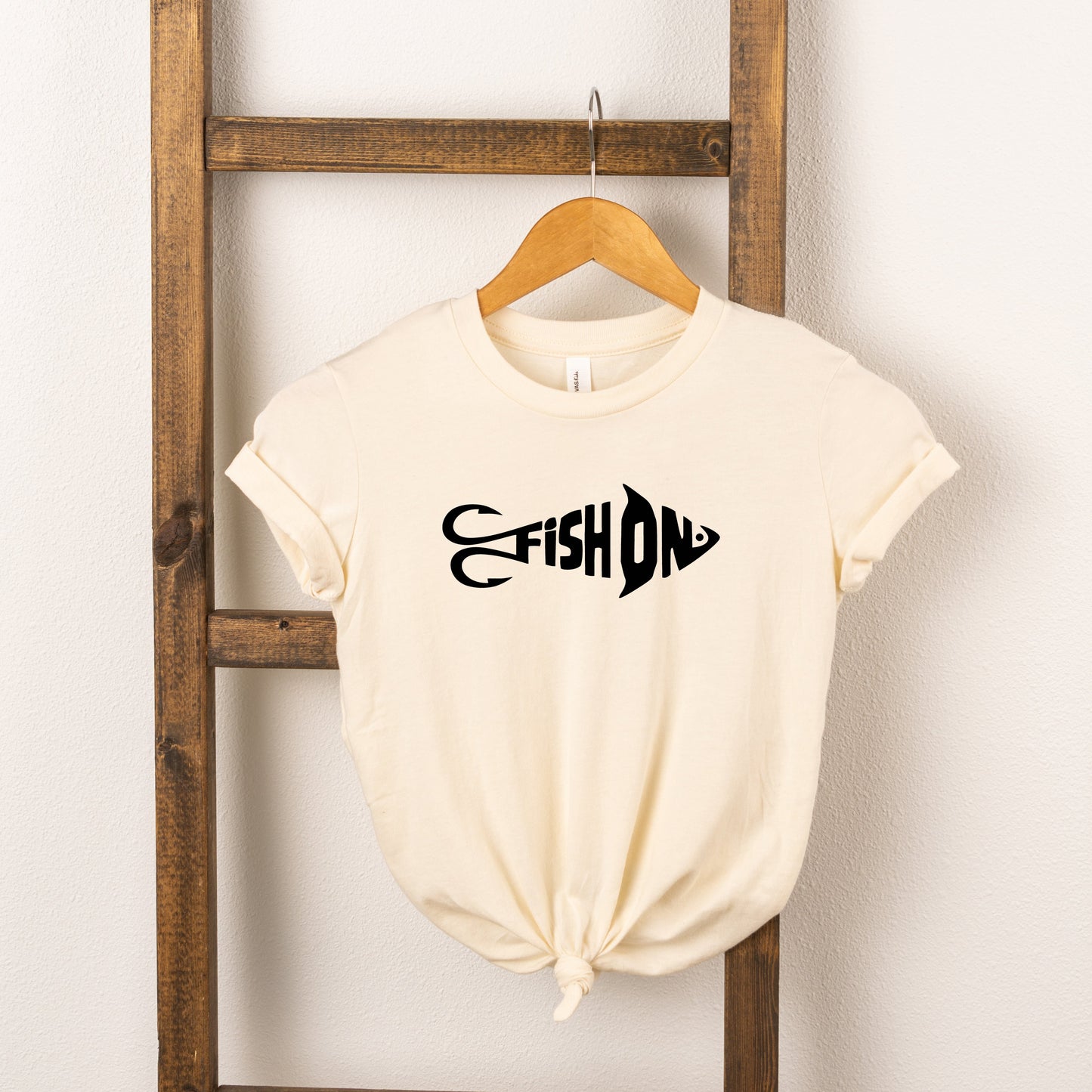 Fish On | Toddler Short Sleeve Crew Neck by The Juniper Shop