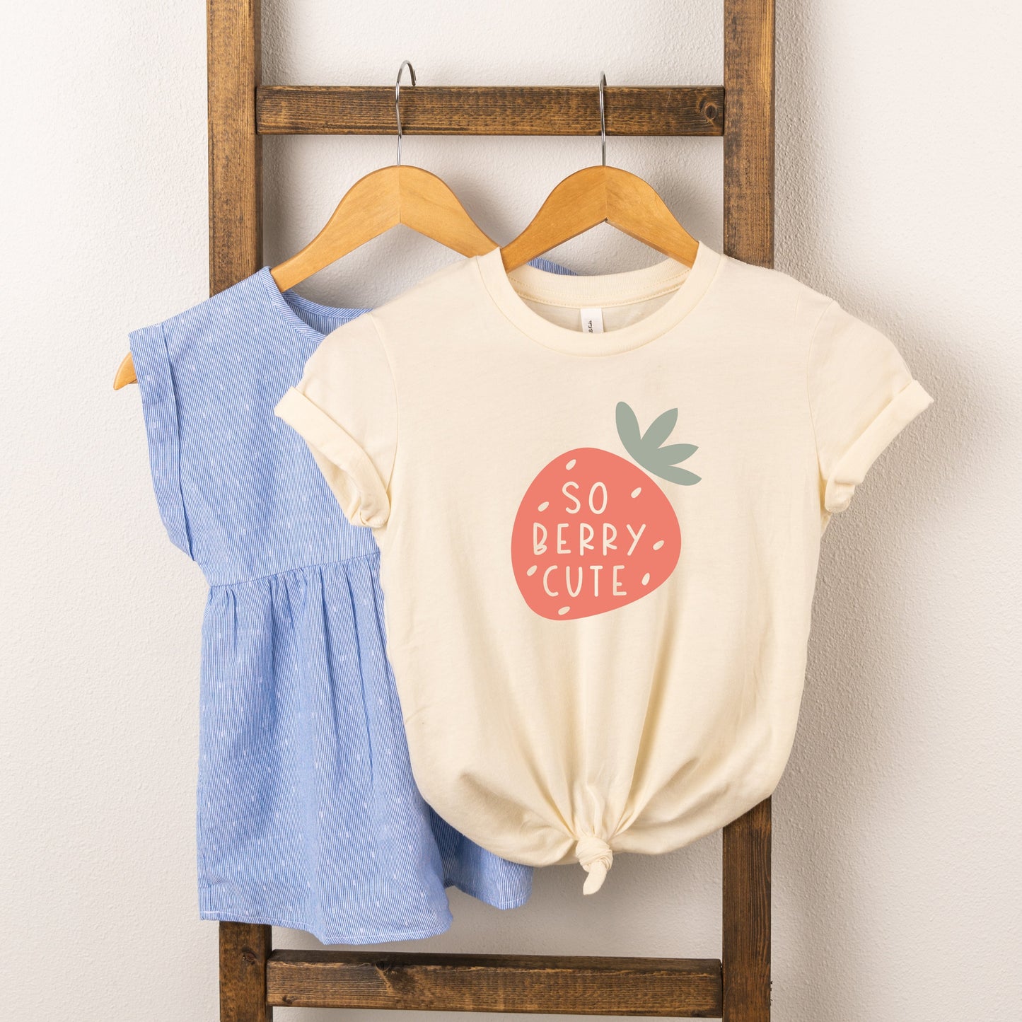 So Berry Cute Kids | Toddler Short Sleeve Crew Neck by The Juniper Shop