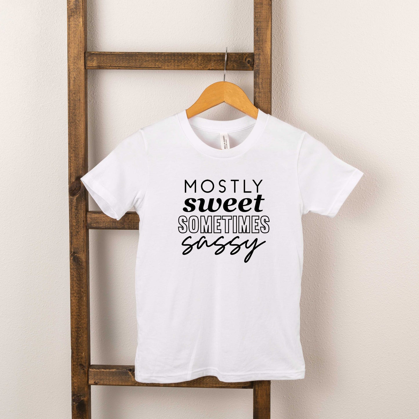 Mostly Sweet | Toddler Short Sleeve Crew Neck by The Juniper Shop