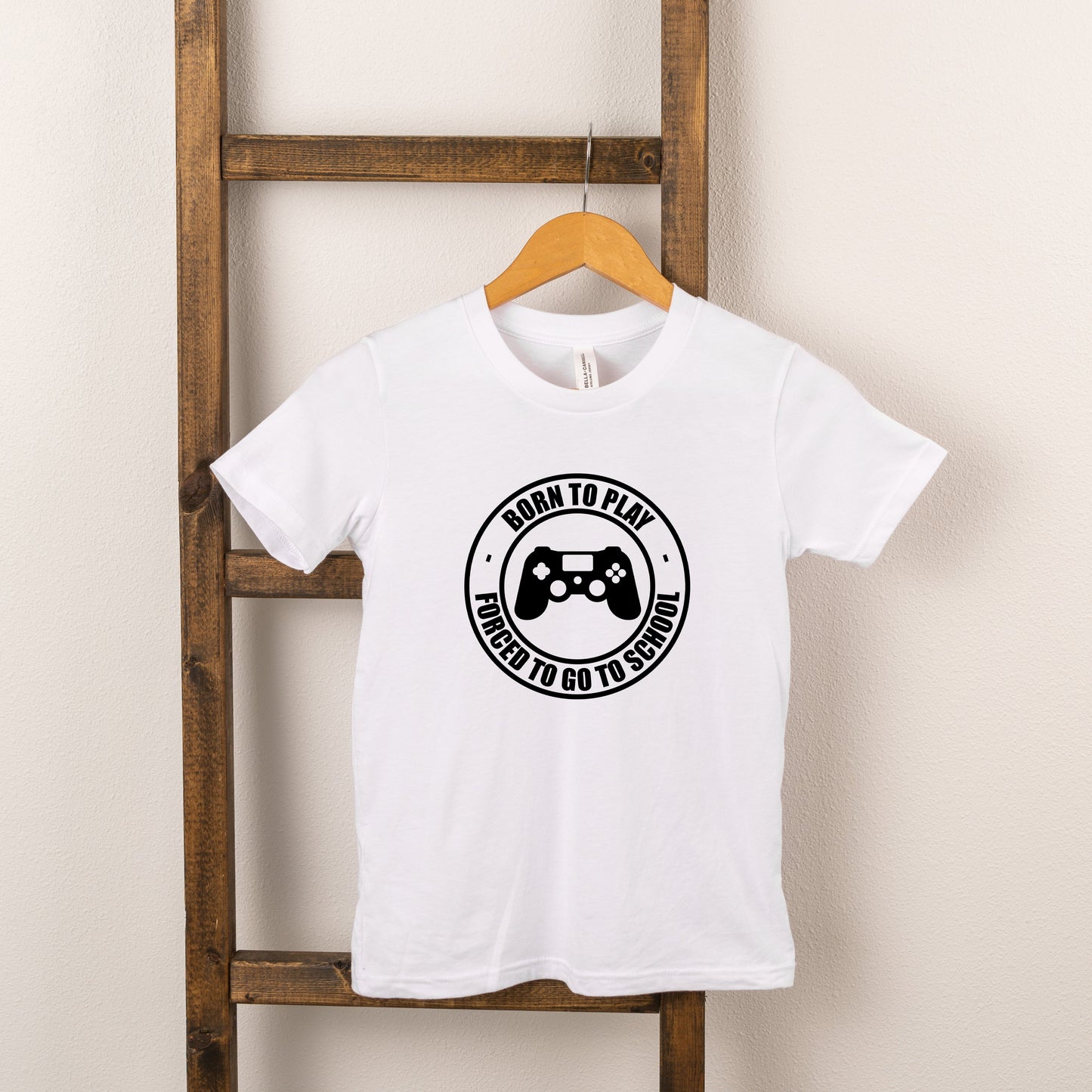 Born To Play | Toddler Short Sleeve Crew Neck by The Juniper Shop