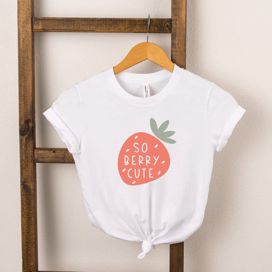 So Berry Cute Kids | Toddler Short Sleeve Crew Neck by The Juniper Shop