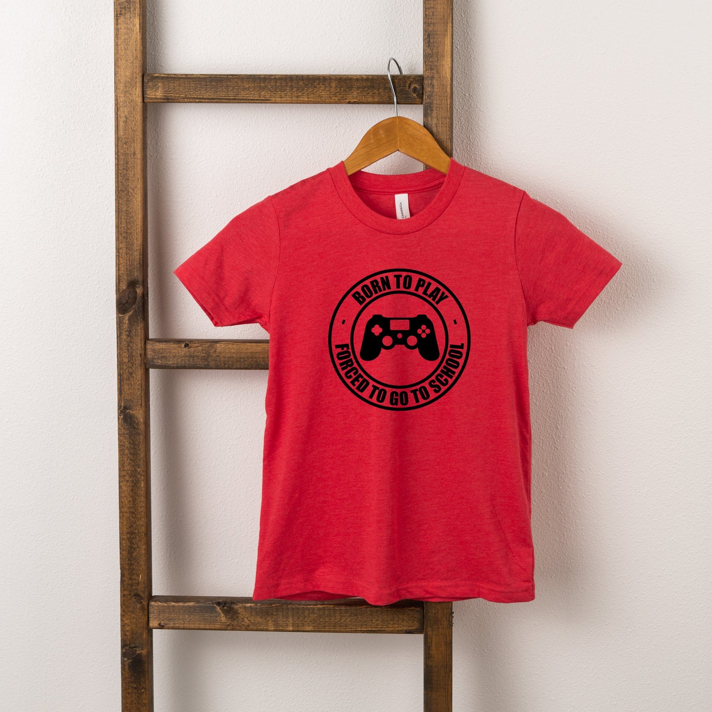 Born To Play | Toddler Short Sleeve Crew Neck by The Juniper Shop