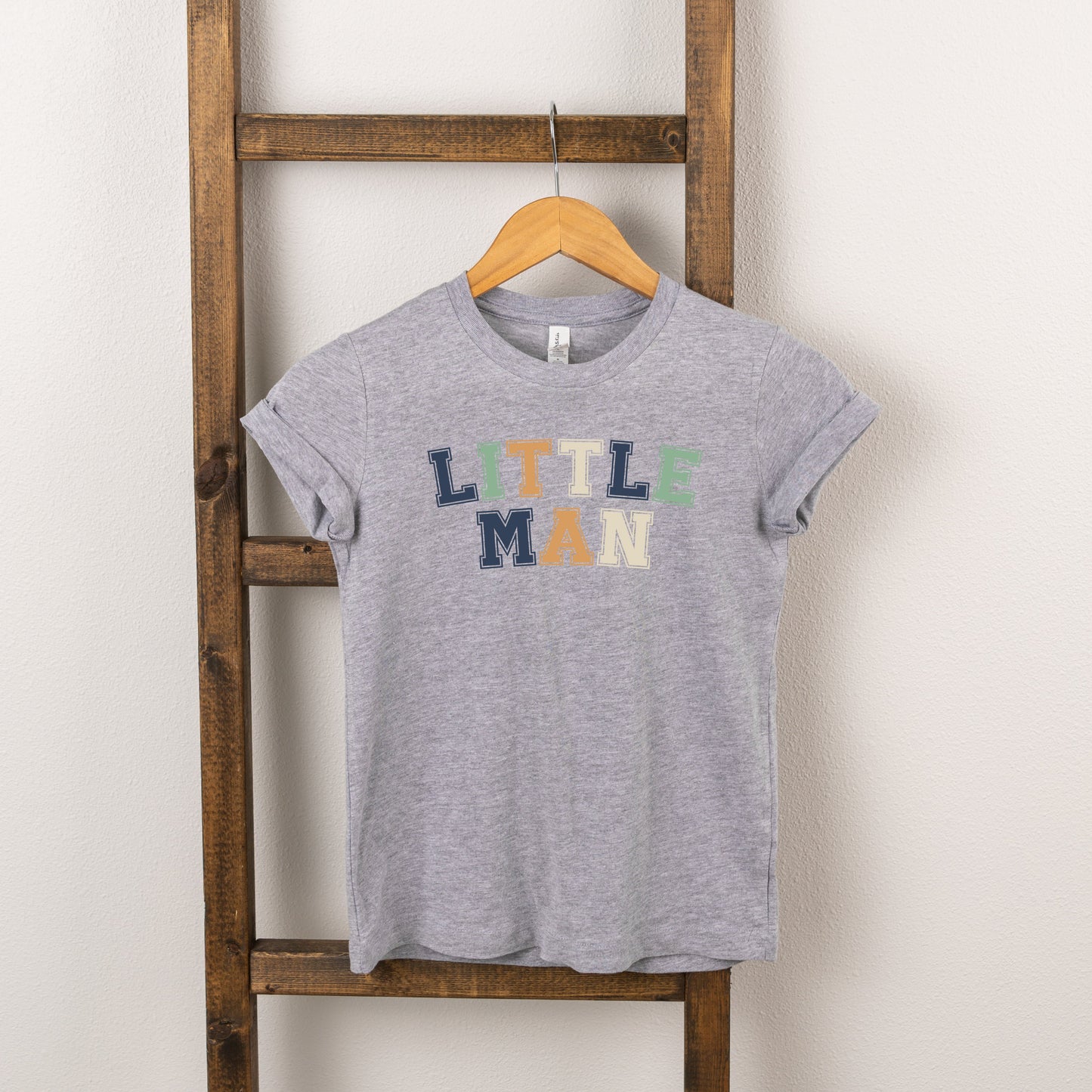 Little Man Bold | Toddler Short Sleeve Crew Neck by The Juniper Shop