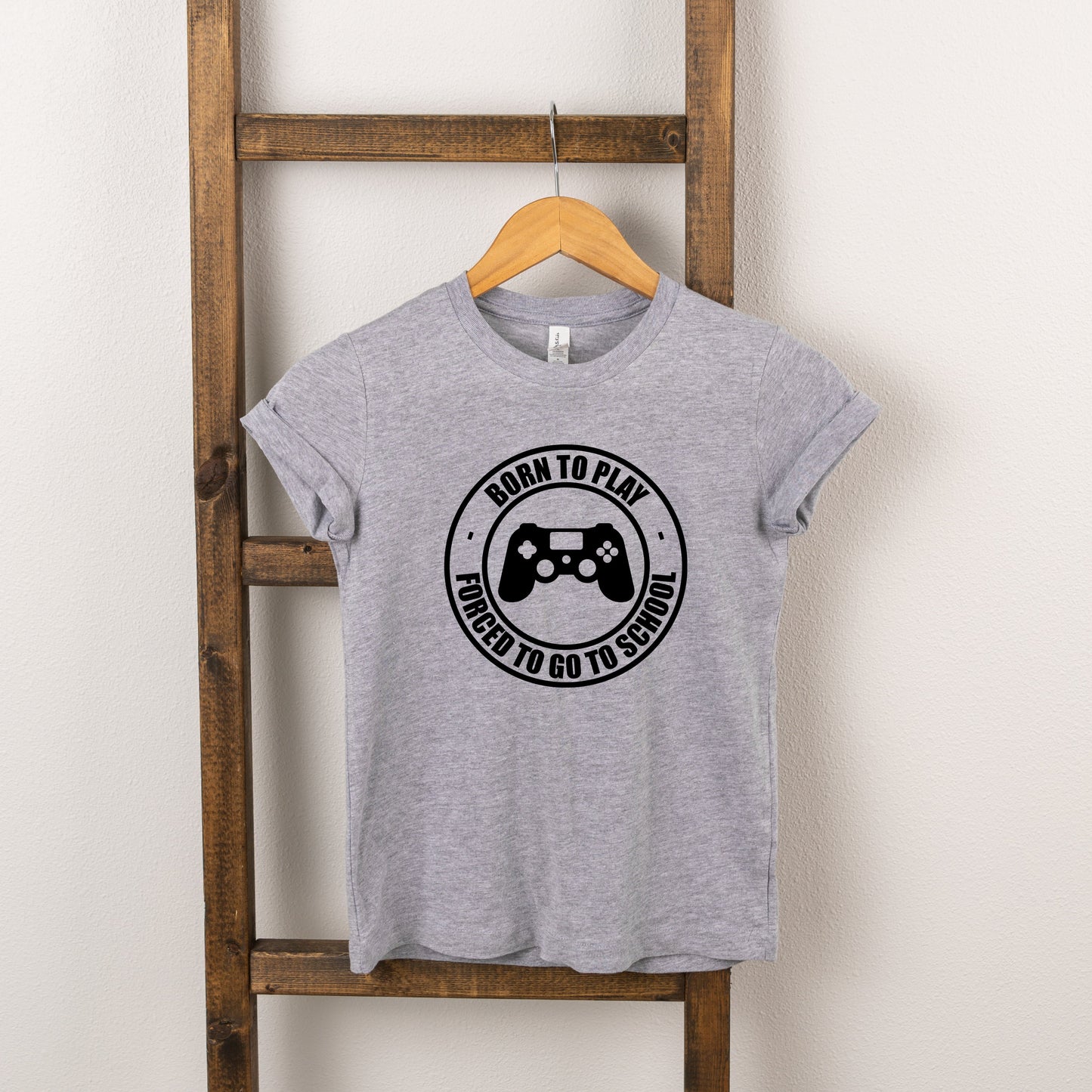 Born To Play | Toddler Short Sleeve Crew Neck by The Juniper Shop