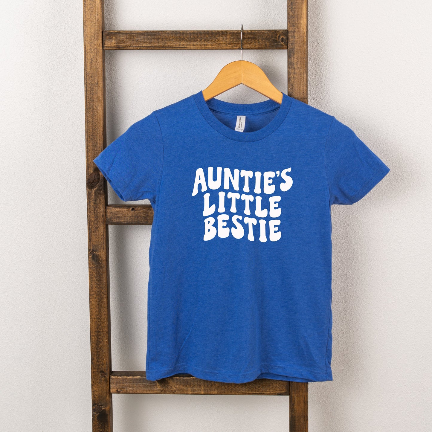 Auntie's Little Bestie | Toddler Short Sleeve Crew Neck by The Juniper Shop