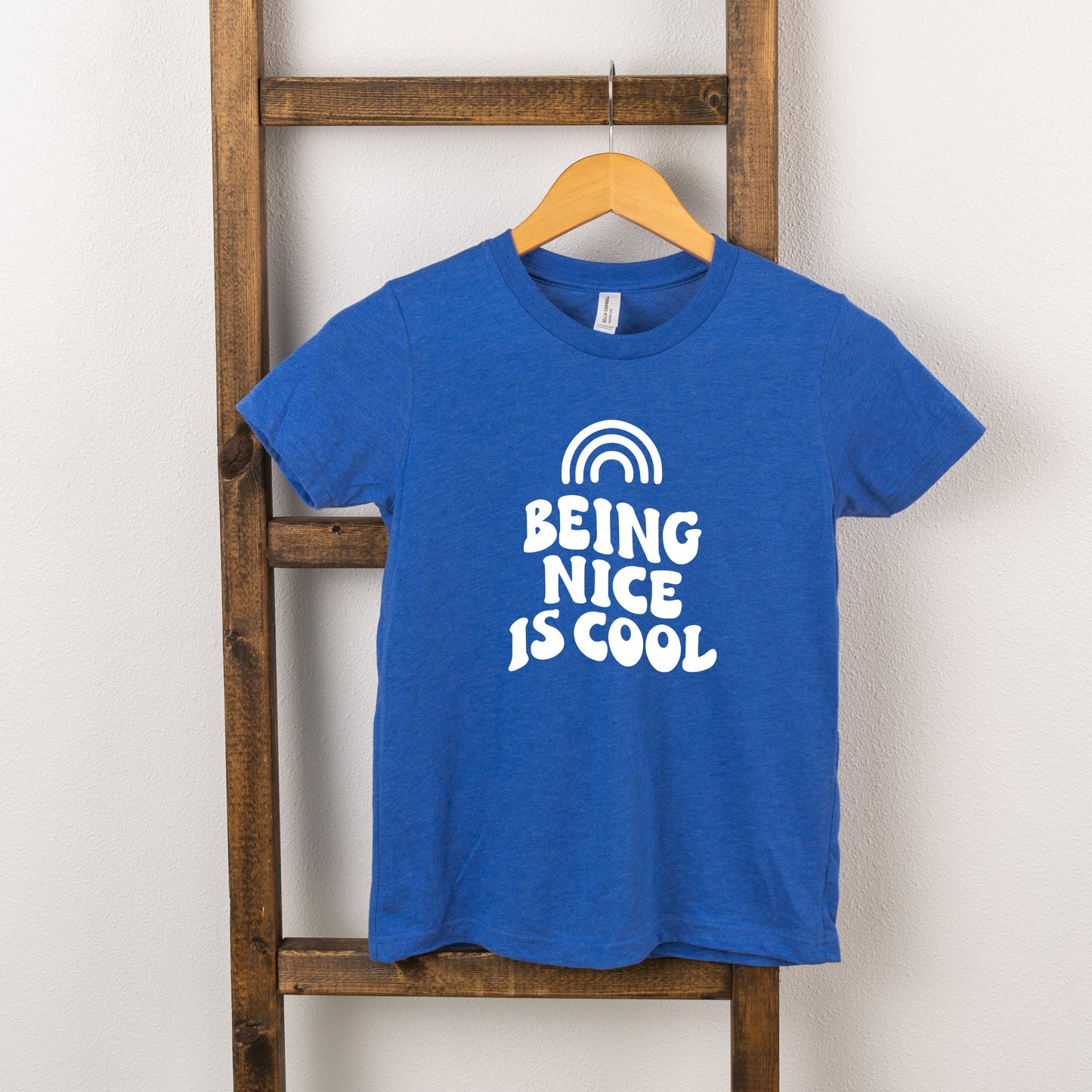 Being Nice Is Cool | Toddler Short Sleeve Crew Neck by The Juniper Shop