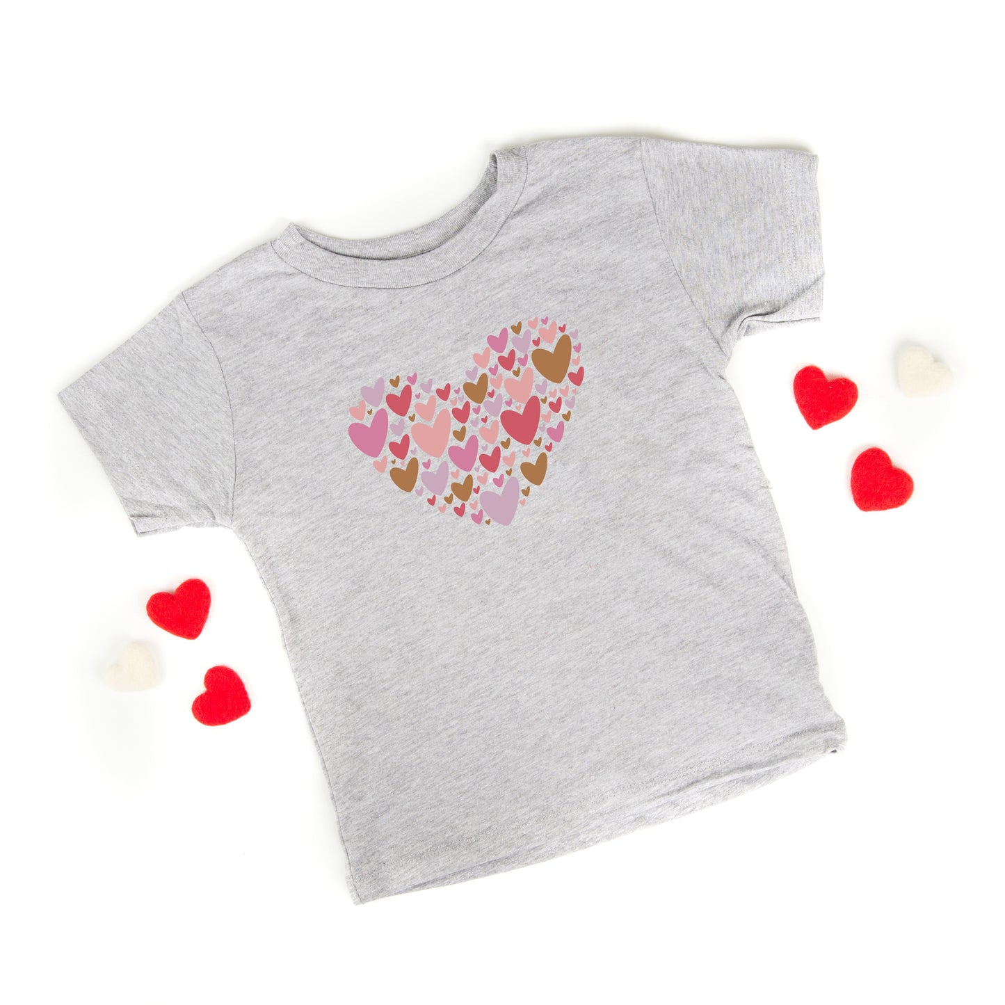 Heart Of Hearts | Youth Short Sleeve Crew Neck by The Juniper Shop