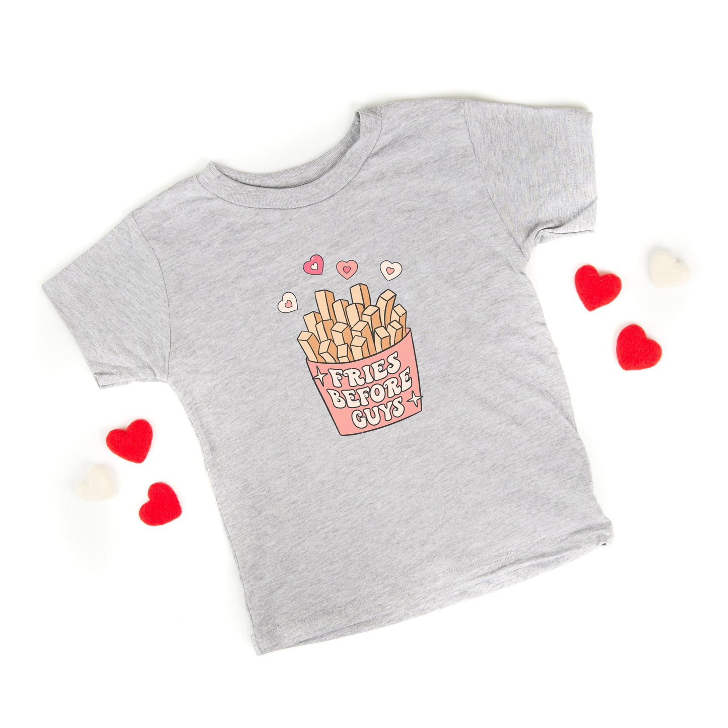 Fries Before Guys | Youth Short Sleeve Crew Neck by The Juniper Shop