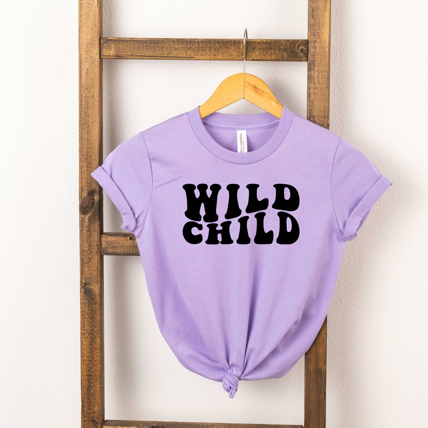 Wild Child Wavy | Youth Short Sleeve Crew Neck by The Juniper Shop