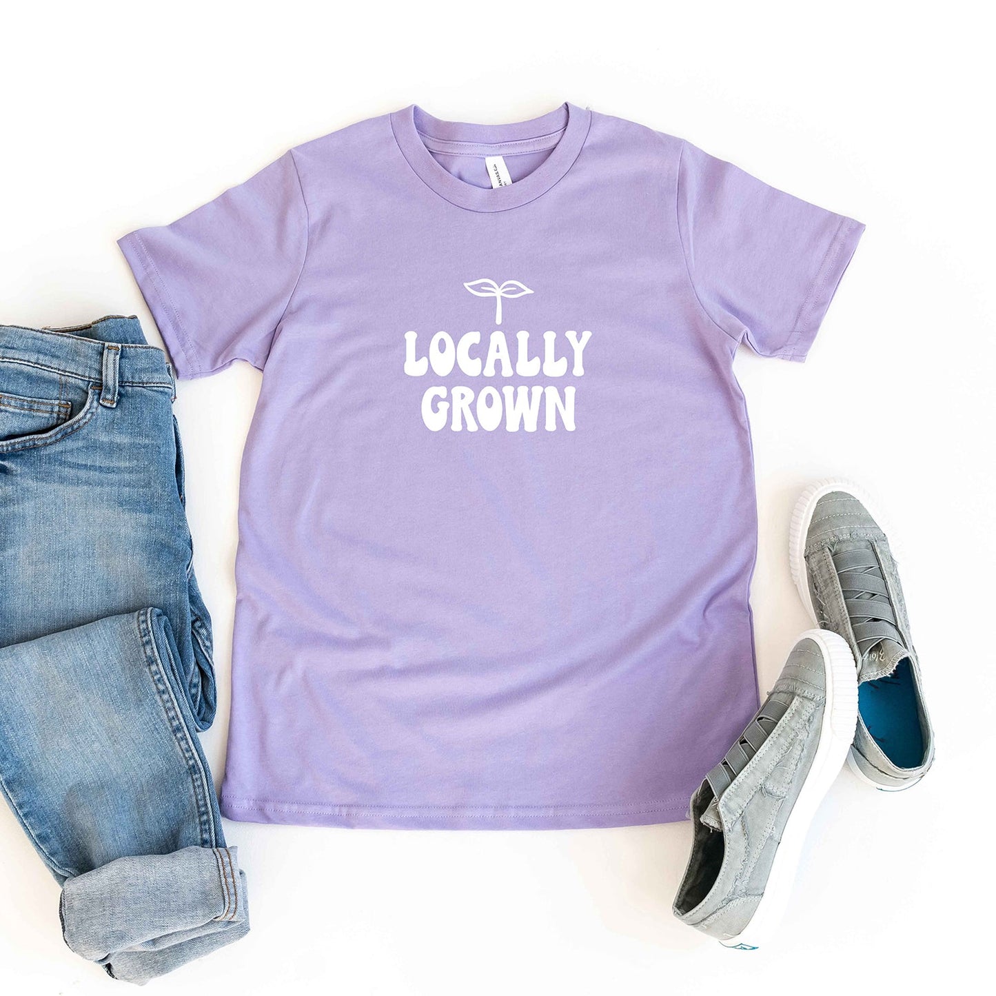 Locally Grown Kids | Youth Short Sleeve Crew Neck by The Juniper Shop