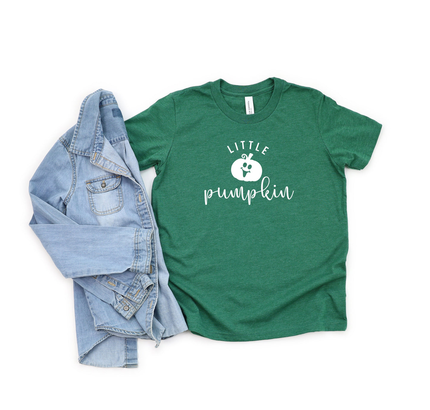 Little Pumpkin | Youth Short Sleeve Crew Neck by The Juniper Shop