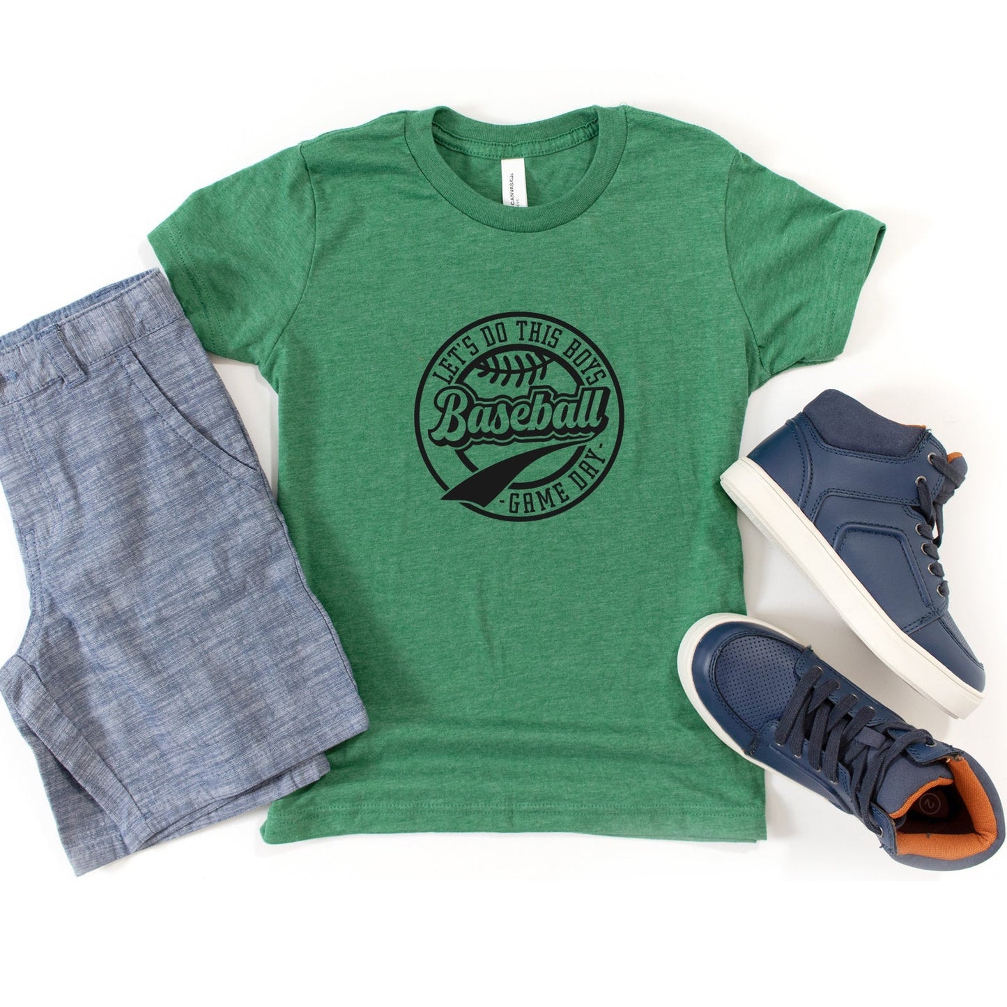 Let's Do This Boys Game Day | Youth Short Sleeve Crew Neck by The Juniper Shop