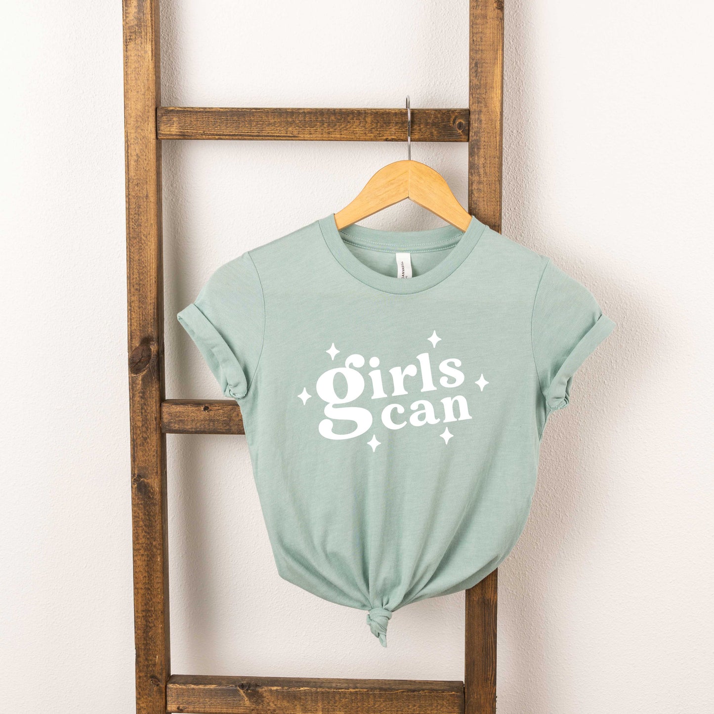 Girls Can | Youth Short Sleeve Crew Neck by The Juniper Shop