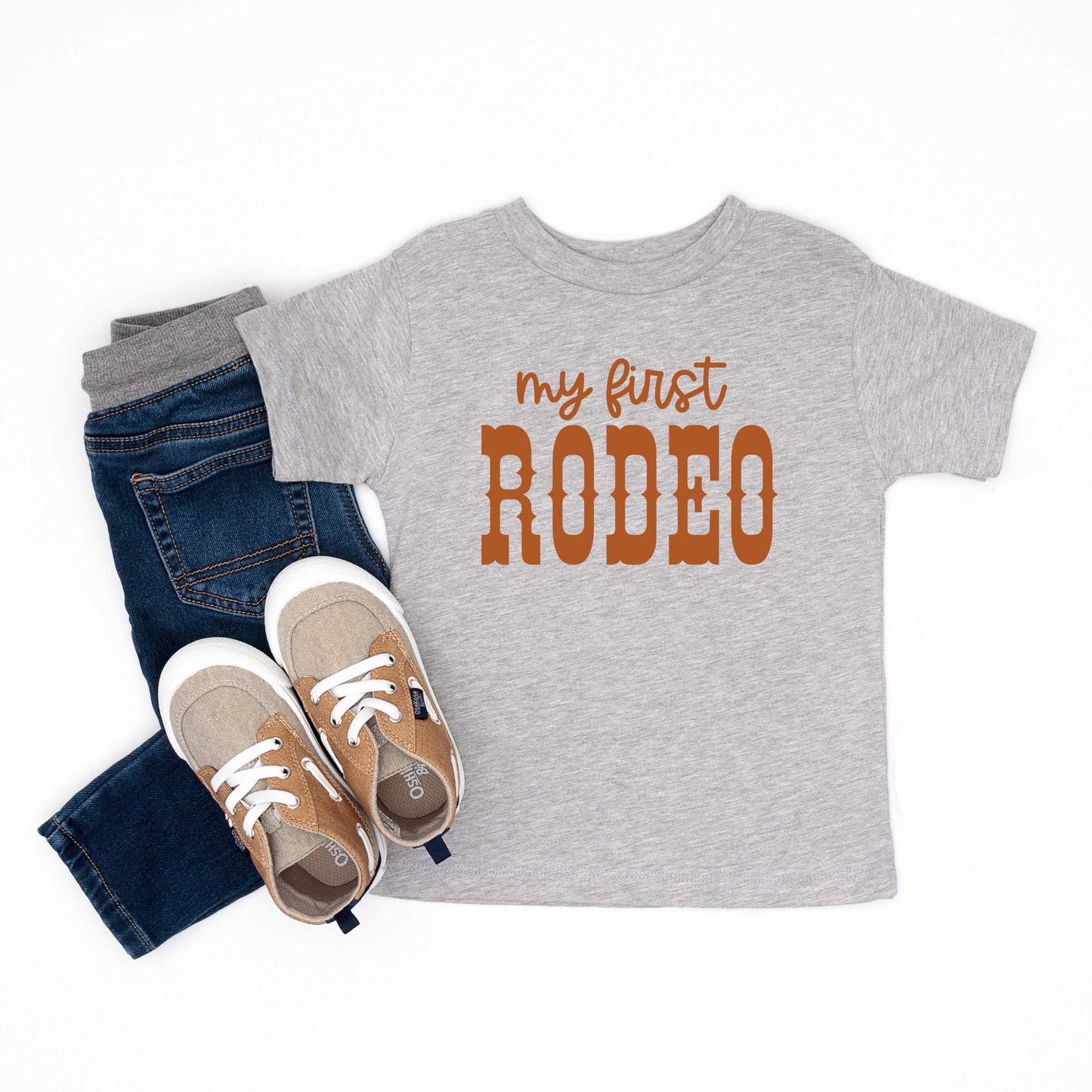 My First Rodeo | Toddler Short Sleeve Crew Neck by The Juniper Shop