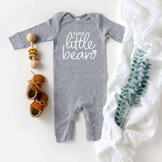 Tiny Little Bean | Baby Graphic Romper by The Juniper Shop