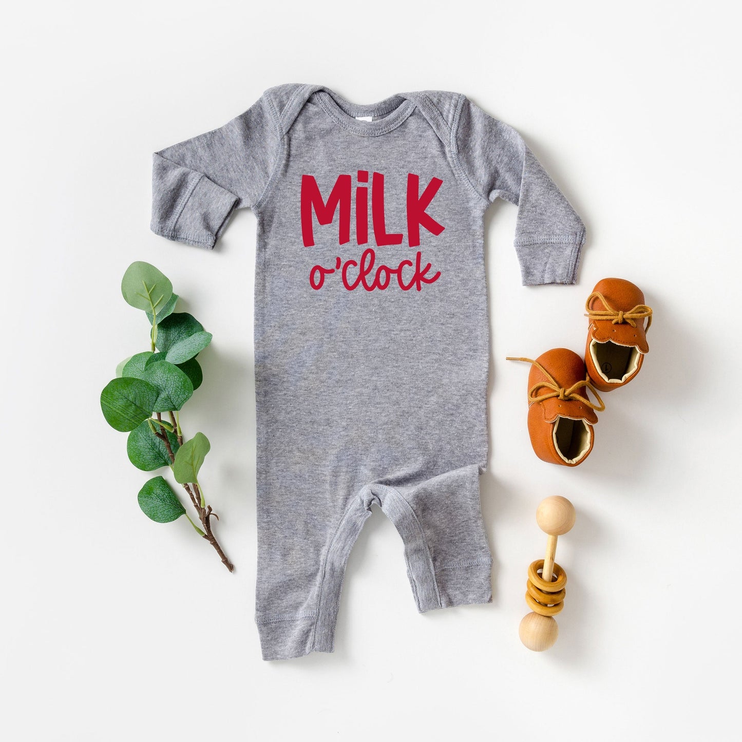 Milk O'Clock | Baby Romper by The Juniper Shop