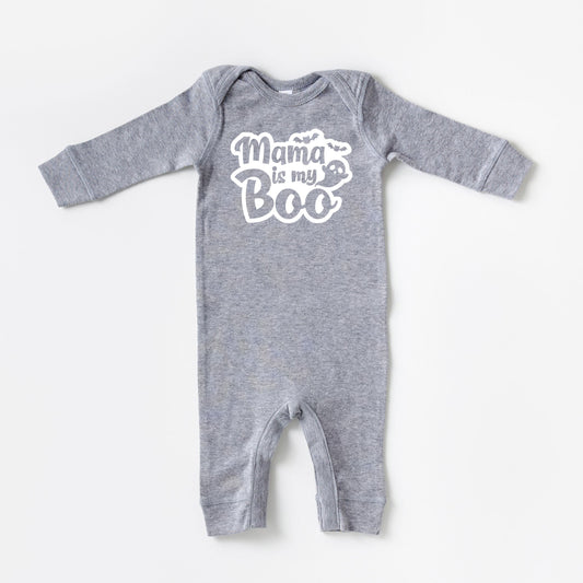 Mama Is My Boo Ghost | Baby Graphic Romper by The Juniper Shop