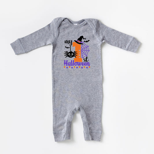 My First Halloween | Baby Graphic Romper by The Juniper Shop