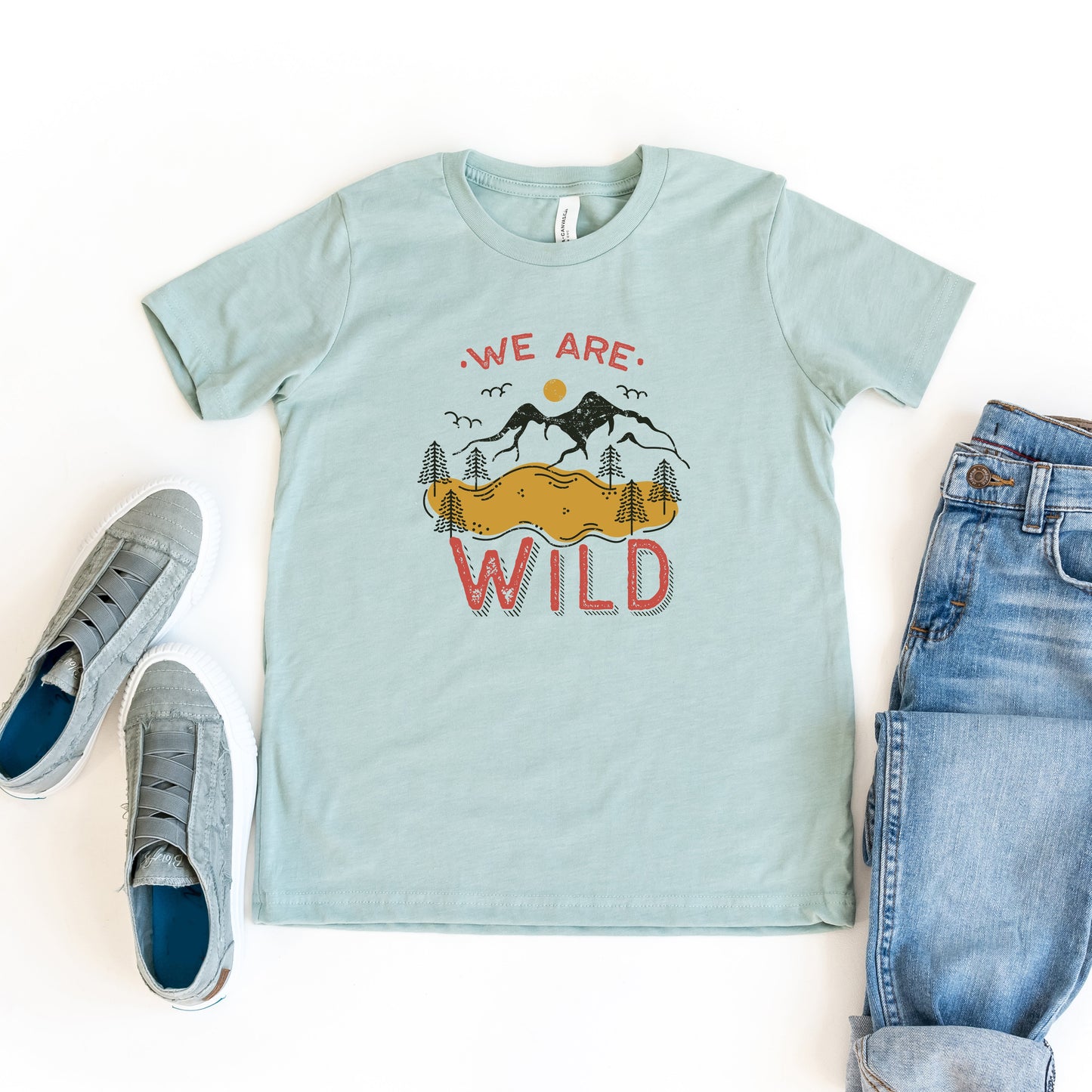 We Are Wild | Youth Short Sleeve Crew Neck by The Juniper Shop